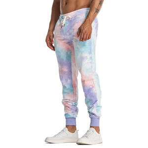 Venta al por mayor de ropa de alta calidad peso pesado cordón sudor 100% algodón pantalones de hombre Casual elegante pantalones de hombre - Product Image 2