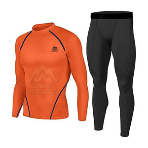 Ensemble de compression pour hommes avec logo personnalisé en gros, ensemble de compression pour l'entraînement le plus vendu en ligne - Product Image 1