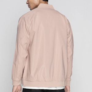 Invierno a estrenar personalizado último satén Denim Tallas grandes hombres carta chaqueta personalizada con cuello alto logotipo frontal y diseño con capucha - Product Image 2