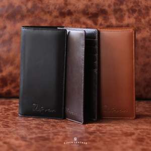 Portefeuille long en cuir fait main de qualité supérieure pour hommes Djoen Leather Executive Series Cuir pleine fleur fait à la main d'Indonésie - Product Image 6