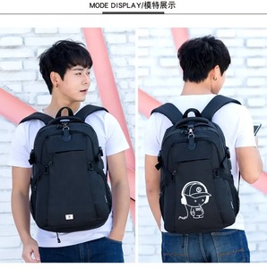 Personnalisable Unisexe Sneaker Basketball Sac À Dos Fermeture À Glissière Antivol Caractéristiques Imperméable Polyester Basketball Football - Product Image 3