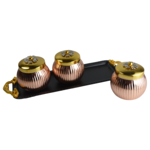 ชุดถาดเสิร์ฟไม้โรงงานพร้อมถาดออกแบบตกแต่งหลายสีดีไซน์วัสดุไม้อย่างสมบูรณ์ - Product Image 5