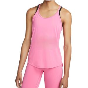 Camiseta sin Mangas de Punto Sólido Personalizada para Mujer, Ecológica, Transpirable, Sin Costuras, Elástica, Diseño Informal, Ropa de Calle, Logotipo Frontal - Product Image 1