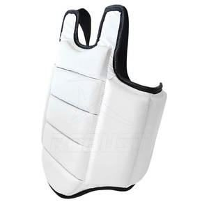 Protector de Pecho de Cuero con Acolchado Suave, Transpirable, Ecológico, Ligero, Cómodo, Diseño Simple, para Boxeo y Lucha - Product Image 3