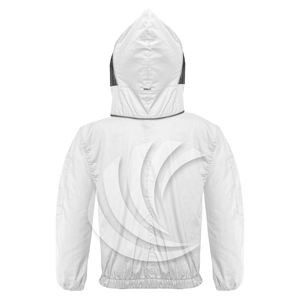 Chaqueta de Apicultura Profesional Anti-Abejas, Transpirable, de Algodón, para Trabajo de Apicultura, Protección de Seguridad, Color Blanco - Product Image 4