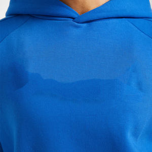 Fabricante personalizado sudadera 600gsm peso pesado grueso desgastado cuello alto cremallera sudaderas cortas para mujer - Product Image 4