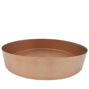 ชามแป้งสำหรับอาหารเย็นชามเสิร์ฟทำจากทองเหลืองสีทองชามสลัดและผลไม้ขนาดมาตรฐานออกแบบได้ตามต้องการ - Product Image 5