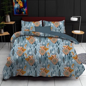 Soft & <b>Strong</b> Oxford <b>Fabric</b> Bedsheets Breathable Printed Woven Poly Cotton for Hotels Hospitals Homes-OEM Ready for Bulk Export - Product Image 5