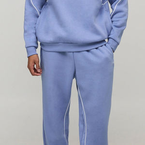 Diseño de Tuberías para un Look Moderno y Elegante, Ropa Casual 2026, Chándal Deportivo para Hombre con Capucha, Diseño con Logotipo Personalizado OEM - Product Image 3