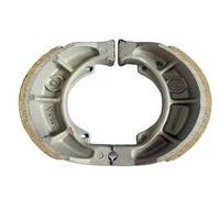 Nouvelles plaquettes de frein arrière en aluminium de qualité supérieure pour moto Suzuki Kaiser West Access, pièces de rechange/amélioration pour frein à tambour de moto Dual Sport