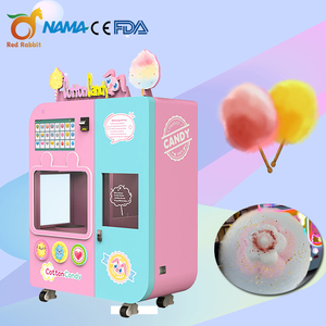 Máquina de Algodón de Azúcar Automática Red Rabbit, Máquina Profesional Personalizada para Hacer Algodón de Azúcar - Product Image 1