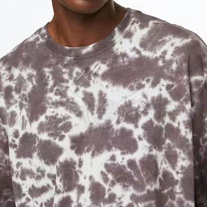 Venta al por mayor de algodón personalizado lavado ácido camisetas Vintage piedra gota hombro ácido lavado camisetas - Product Image 6