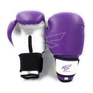 Guantes de boxeo transpirables de diseño personalizado de etiqueta privada Guantes de boxeo de cuero genuino más vendidos para venta en línea - Product Image 1