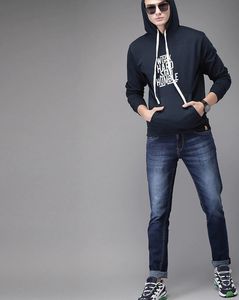 Sudadera con capucha de algodón 100% para hombre, talla grande, con cremallera, bordado personalizado, estampado en relieve, extragrande, OEM, invierno, venta al por mayor - Product Image 4