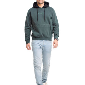 เสื้อฮู้ดแบบสวมหัวสำหรับผู้ชายเสื้อฮู้ดลายแบบกำหนดเอง - Product Image 2