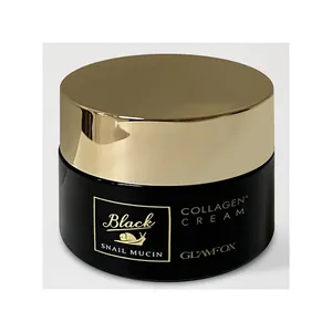 GLAMFOX Black Snail Mucin Collagen Cream Moisturize Your Skin And Anti-aging The Best Selling In Korea High Quality