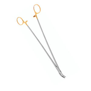 Fórceps de cirugía Debakey de la mejor calidad, 205mm, 8 pulgadas, fórceps de soporte de aguja de patrón pesado de acero inoxidable Curvo - Product Image 5