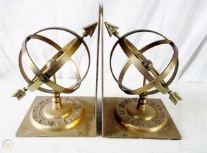 Organizador de escritorio de libros exclusivo, extremos náuticos personalizados, de latón, barato - Product Image 5