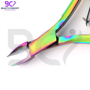 Pinzas para cutículas de acero inoxidable Dream Color, instrumentos de belleza, pinzas para cutículas de uñas de calidad superior - Product Image 6