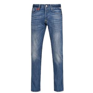 Hot Selling <b>Men's</b> Denim Jeans <b>Pant</b> Washed Zipper Fly Customized Your Own Logo Design Cheap Price Low MOQ - Product Image 3