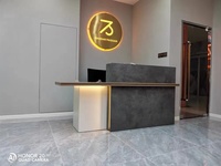 Comptoir de réception haut de gamme pour salon/restaurant/clinique, mobilier de réception/lobby/bar (FOHJJ-04)