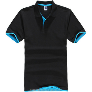 Hombres Casual Oem logo Diseño personalizado Impreso en Polo camiseta En blanco Liso Polo Camiseta para hombres DDP Envío - Product Image 3