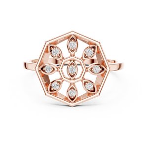 Petites boucles d'oreilles en moissanite 18 carats pour un look moderne - Product Image 2