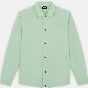 Chaquetas de entrenador con cuello levantado personalizadas de la mejor calidad para hombres Diseño único en tela de lona de invierno Nueva condición - Product Image 5