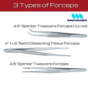 סט 20 יח 'סט חדשני של ערכות חיטוי ידני ערכות בית חולים להשתמש נירוסטה וניתוחים פלסטיים - Product Image 4