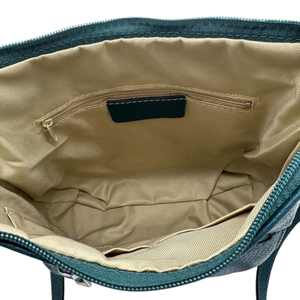 กระเป๋าถือพับได้สำหรับผู้หญิงแบบย้อนยุคทำจากหนังมีซิปปิดปรับสายได้กระเป๋าใส่โทรศัพท์ความจุขนาดใหญ่แบบพรีเมี่ยม - Product Image 5