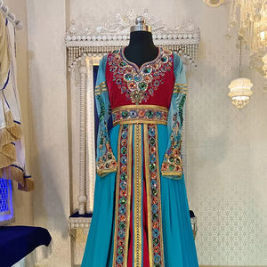 Caftán boda rosa y firozi - Product Image 1