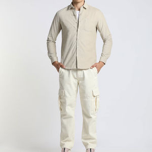 Pantalones transpirables con múltiples bolsillos para hombre, pantalones Cargo lavados, recién llegados, nuevo diseño de secado rápido, pantalones Cargo para hombre de alta calidad - Product Image 4