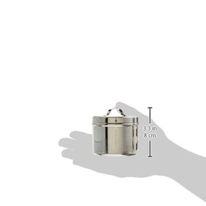 Pot à pommade manuel en acier inoxydable allemand Conteneur à pansement en coton éponge Instrument chirurgical personnalisé réutilisable de haute qualité - Product Image 6