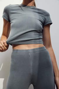 Offre Spéciale femme Scrunch Booty pantalon de yoga personnalisé Push Up vêtements de sport Fitness entraînement serré coton Jersey Leggings lourds - Product Image 5