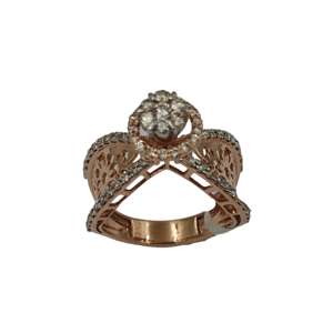 Anillo de diamantes para mujer de alta demanda para fiestas de boda y compromiso Joyas elegantes y deslumbrantes para la venta de exportación - Product Image 1