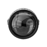 Lentille de projecteur de phare antibrouillard LED de 3 pouces pour feux de voiture, faisceau haut et bas, phare antibrouillard bi-LED, lentille de phare antibrouillard automatique VAHID