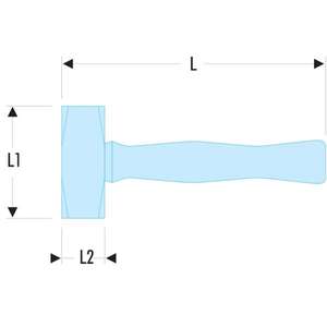 Marteaux à bord biseauté Facom - Product Image 2