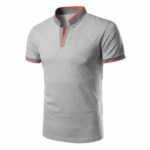 Summer New Men's Short Sleeve T-shirt Fashion Embroidery Men's Style Polo Shirt Casual Men's Top - Product Image 1