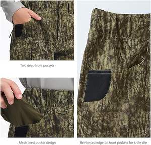 กางเกงขายาวสำหรับผู้ชายแบบถอดแยกชิ้นได้สำหรับฤดูหนาว เหมาะสำหรับกิจกรรมกลางแจ้ง เช่น ตั้งแคมป์ เล่นสกี เดินป่า กันน้ำ ลายพราง - Product Image 6