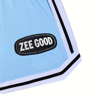 Short de course de gymnastique en toile à séchage rapide double couche écologique pour homme 100% coton motif solide personnalisable imperméable coupe-vent - Product Image 4