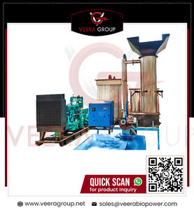 Vente chaude Veera G100 Biomasse Gazogène Machine 100KW Capacité En Acier Inoxydable pour La Production D'électricité et Le Chauffage - Product Image 4