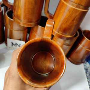 Taza de Madera Hecha a Mano para Hogar, Oficina u Hotel, Taza de Cerveza de Madera, Taza de Té, con la Mejor Calidad, Mayorista - Product Image 1