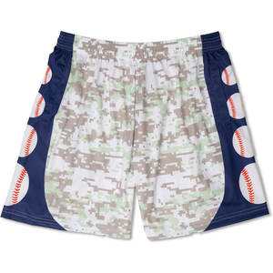 Pantalones cortos de béisbol de servicio OEM personalizados de moda con estilo nuevo para ropa deportiva pantalones cortos de béisbol de entrenamiento de alta calidad personalizados para niños - Product Image 4