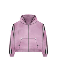 Nouveautés Hommes 100% Coton Jogger Ensembles Deux Pièces Ensemble Zip up Automne Hiver Solide Personnalisé Polaire Survêtement Hommes - Product Image 2