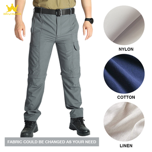 Pantalones para exteriores con piernas desmontables Pantalones impermeables <span class=keywords><strong>de</strong></span> secado rápido para hombre <span class=keywords><strong>de</strong></span> verano con múltiples bolsillos Escalada Senderismo Pesca. - Product Image 6