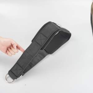 Venta directa <span class=keywords><strong>de</strong></span> fábrica Gimnasio Equipo <span class=keywords><strong>de</strong></span> fitness Levantamiento <span class=keywords><strong>de</strong></span> pesas Power Dip Belt con cadena - Product Image 5