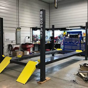 Pont élévateur hydraulique à 4 poteaux de précision avec une hauteur de levage de plus de 72,8 pouces et une garantie d'un an pour une utilisation en garage à vendre - Product Image 4