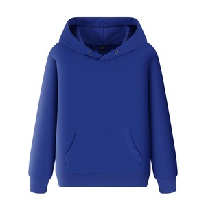 Dernier modèle de sweat à capuche personnalisé 350GSM French Terry Plover pour hommes vêtements brodés en coton lourd - Product Image 4