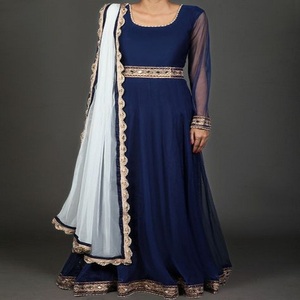 ออกแบบ Anarkali ชุดอินเดียและปากีสถานสามชิ้นปากีสถานเสื้อผ้าผลิตภัณฑ์อินเดียสุภาพสตรีสวมใส่ชุดอินเดีย Fo - Product Image 2