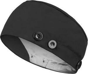 Gorro de fregado unisex, parte trasera elástica, impresión personalizada, logotipo propio, ropa médica de alta demanda, directo de fábrica, gorros de fregado lavables OEM de secado rápido - Product Image 6